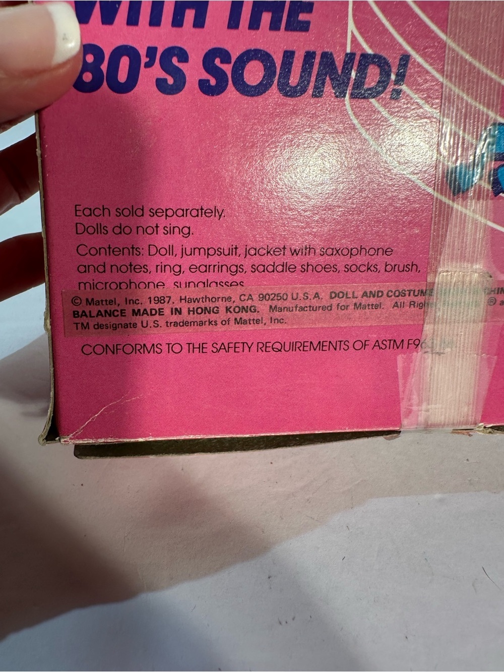 1987 Barbie and The Sensations Bopsy Doll Figure Pop Stars #4967 **Please Read** - Picture 13 of 13